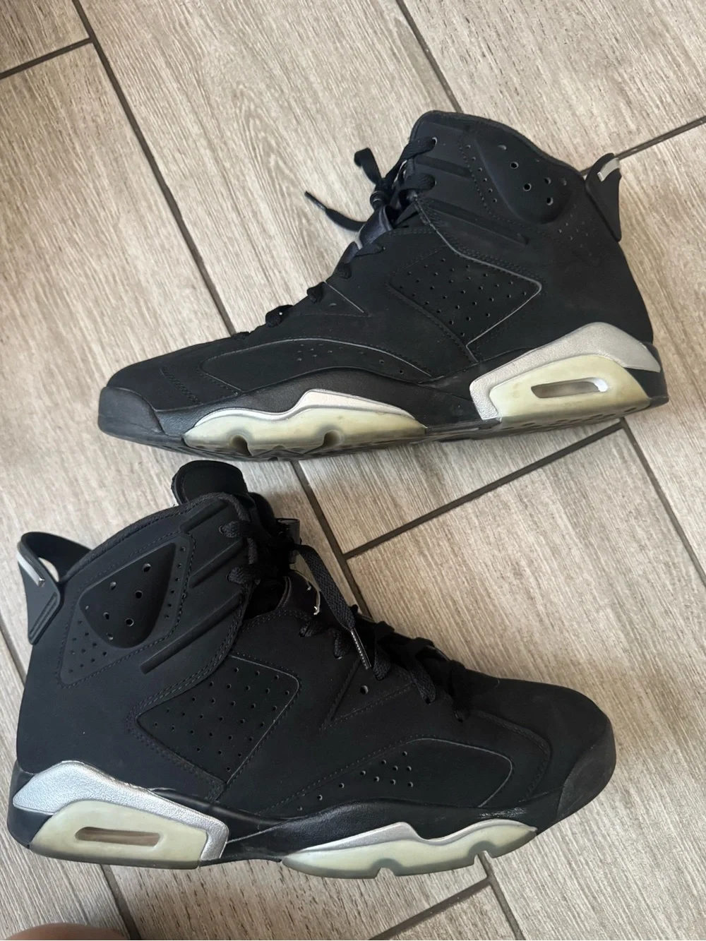 Nike Black Men's Jordan High-Top Athletic Sneakers